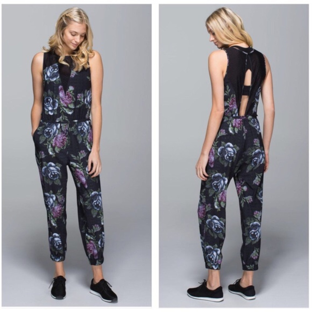 BLACK Lulu lemon party onesie